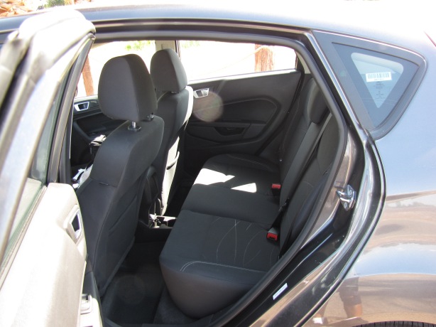 Ford Fiesta - rear seats- Consumer and Car Exam